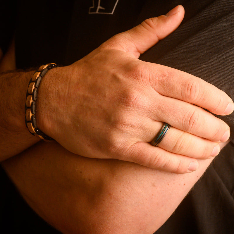 SAPIA | 6mm Maplewood Tungsten Ring