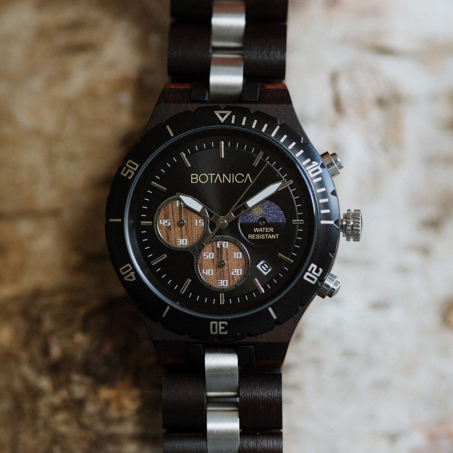 TITAN | Sandalwood Watch & Black Dial