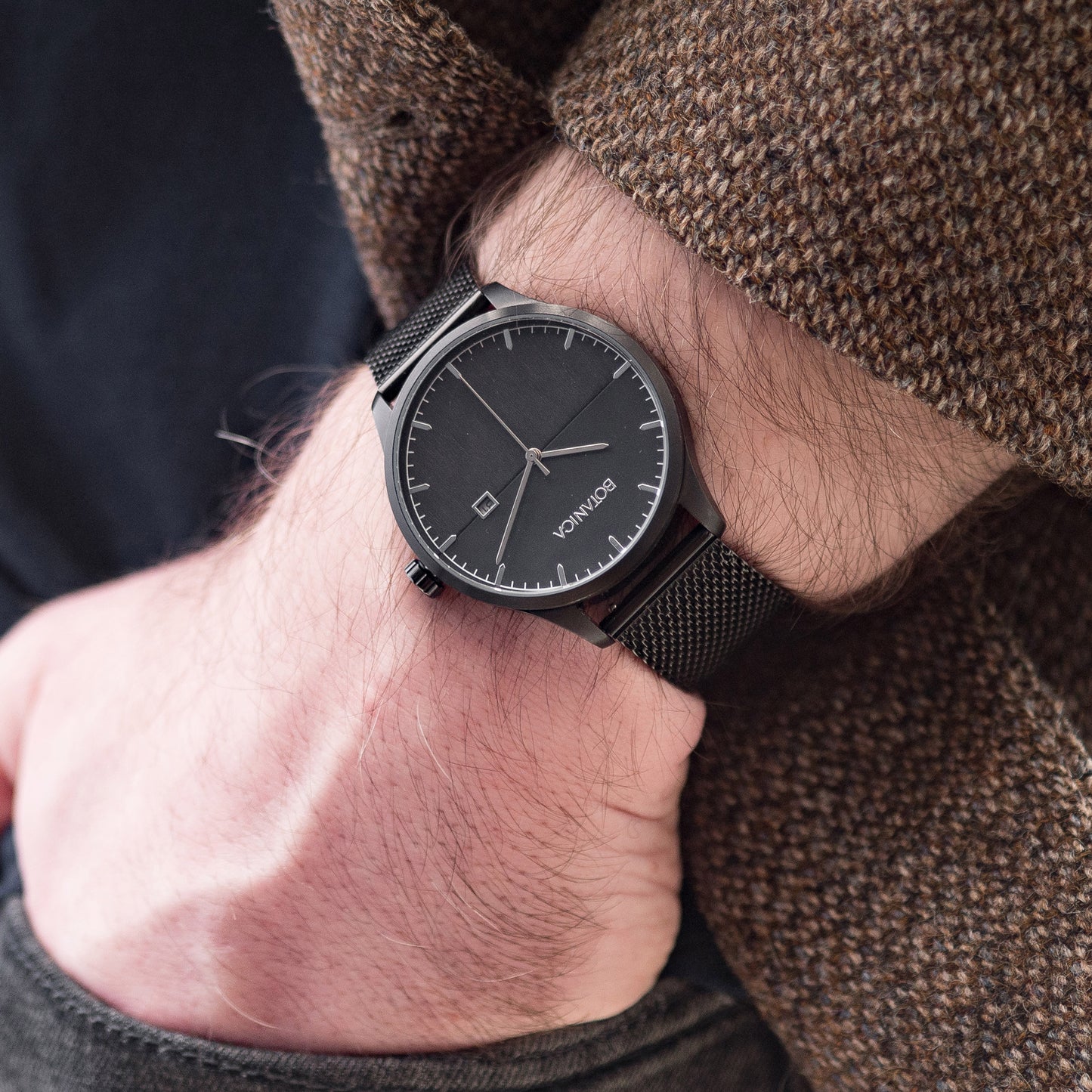 ROCKHEART | Steel Case Watch & Marble Dial