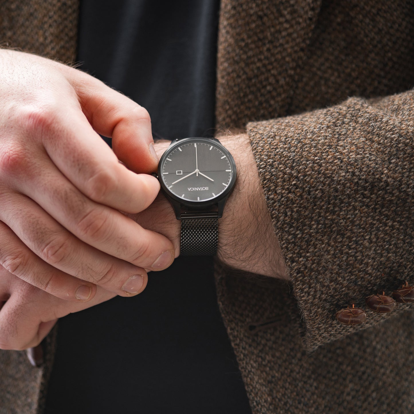 ROCKHEART | Steel Case Watch & Marble Dial