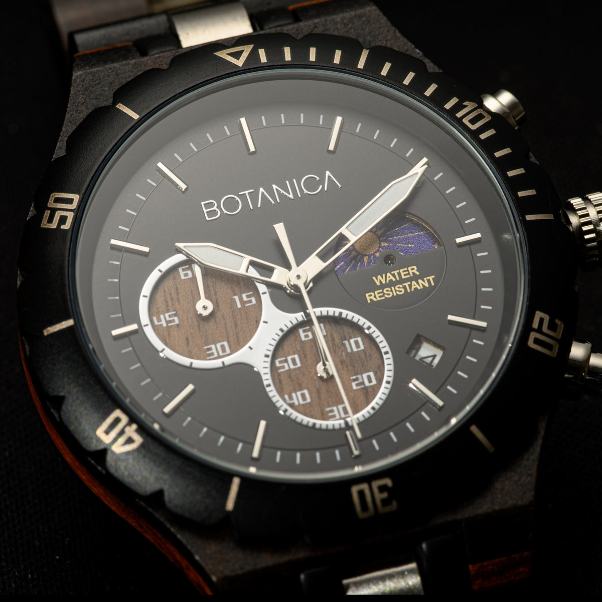 TITAN | Sandalwood Watch & Black Dial