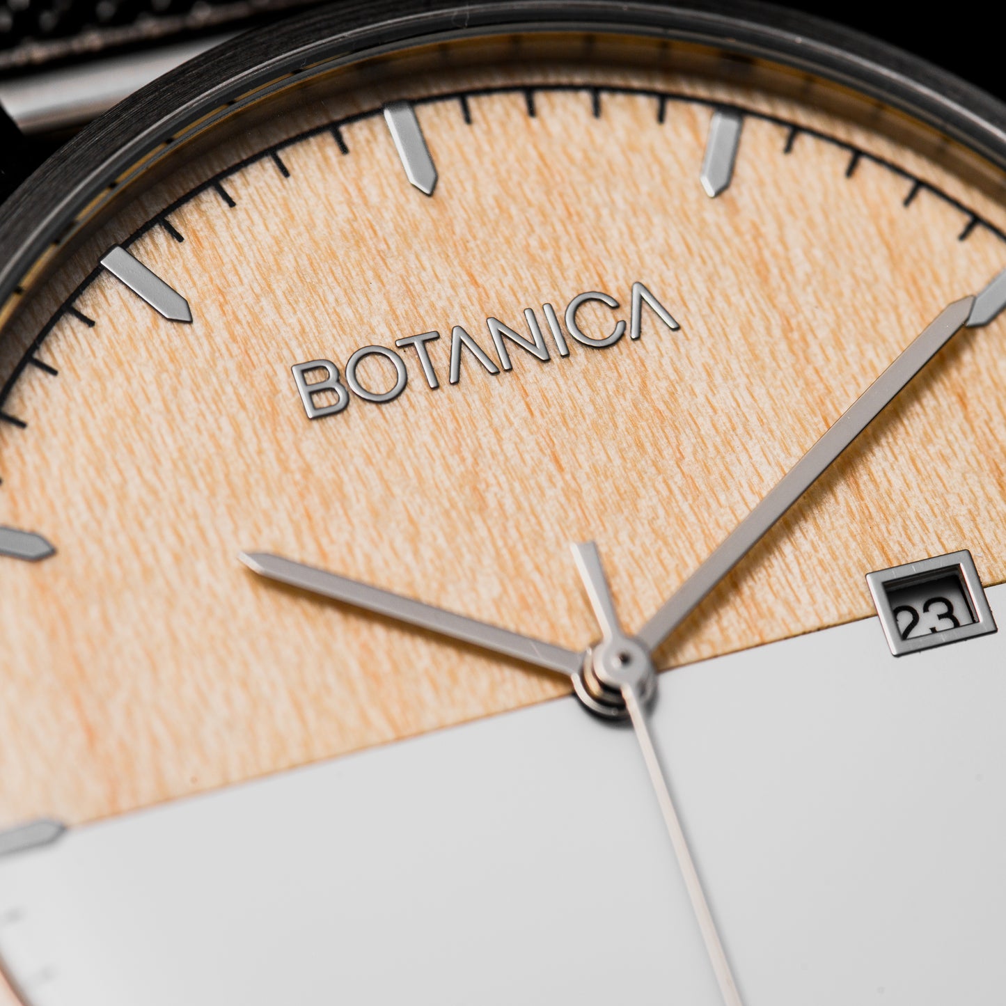 WANDERLUST | Steel Case Watch & Maple Dial