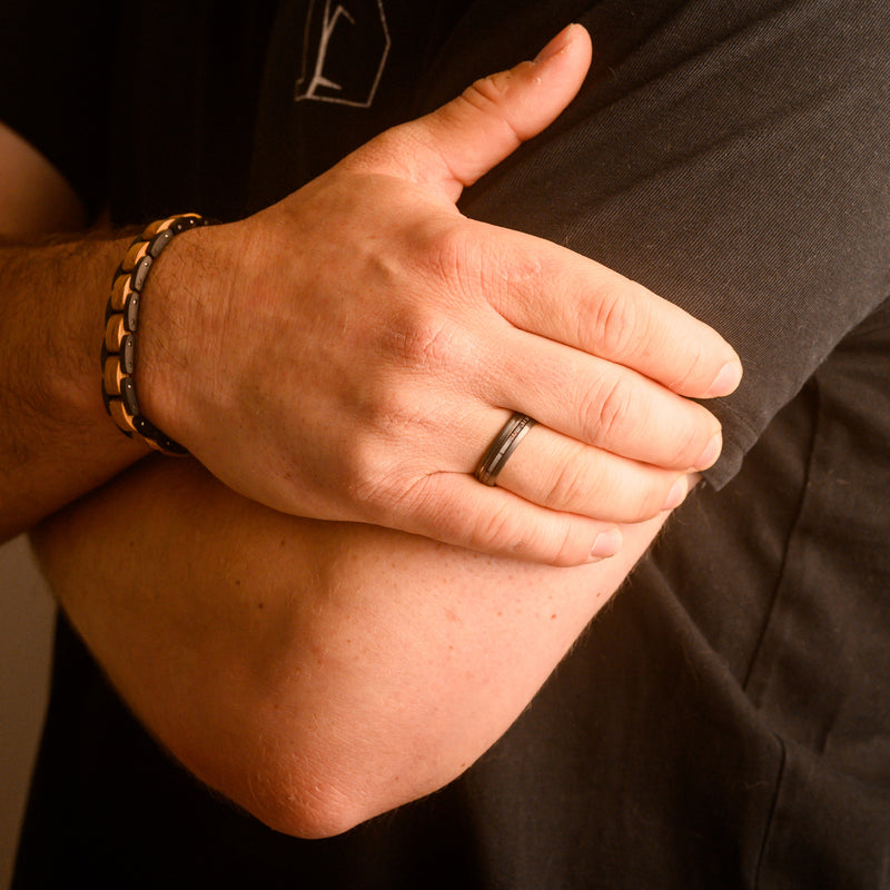 HART | 6mm Deer Antler Tungsten Ring
