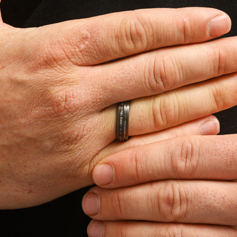 HART | 6mm Deer Antler Tungsten Ring