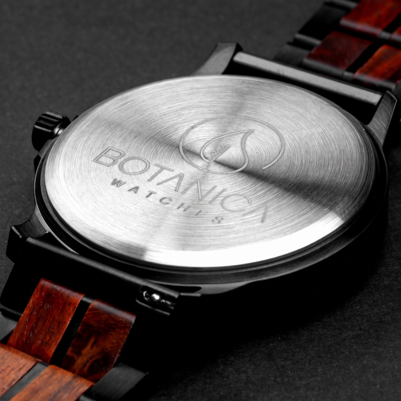 SUMMIT | Rosewood Watch & Black Dial