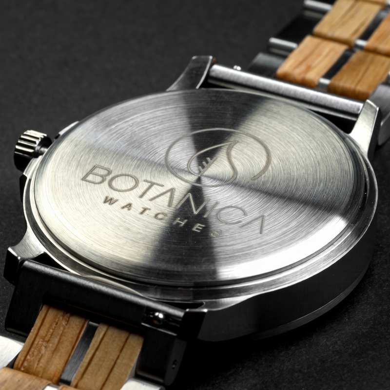 DAYMARK | Whiskey Wood Watch & Black Dial