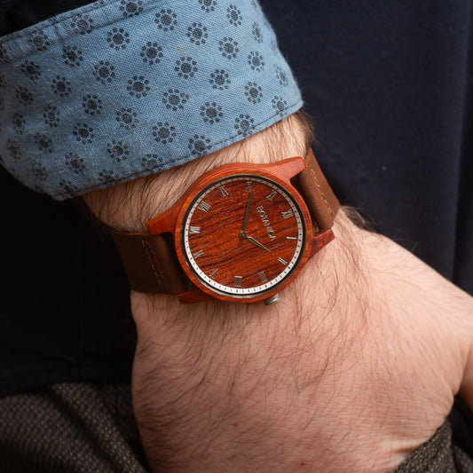 Rosewood Watch & Dial | AURELIUS