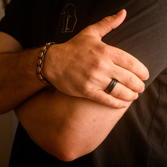 Maplewood Tungsten Ring | ELDORIS 8mm