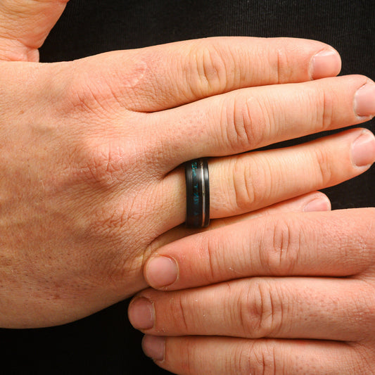 Maplewood Tungsten Ring | ELDORIS 8mm