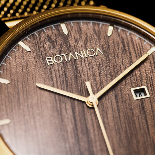 Steel Case Watch & Walnut Dial | LEGACY