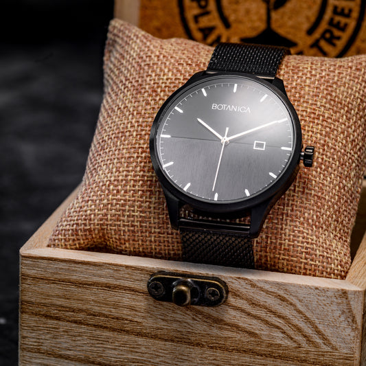 Steel Case Watch & Marble Dial | ROCKHEART
