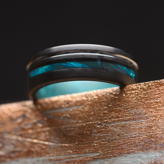Maplewood Tungsten Ring | ELDORIS 8mm